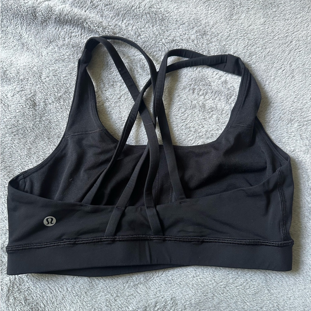 Lululemon Athletica Black Sports Bra